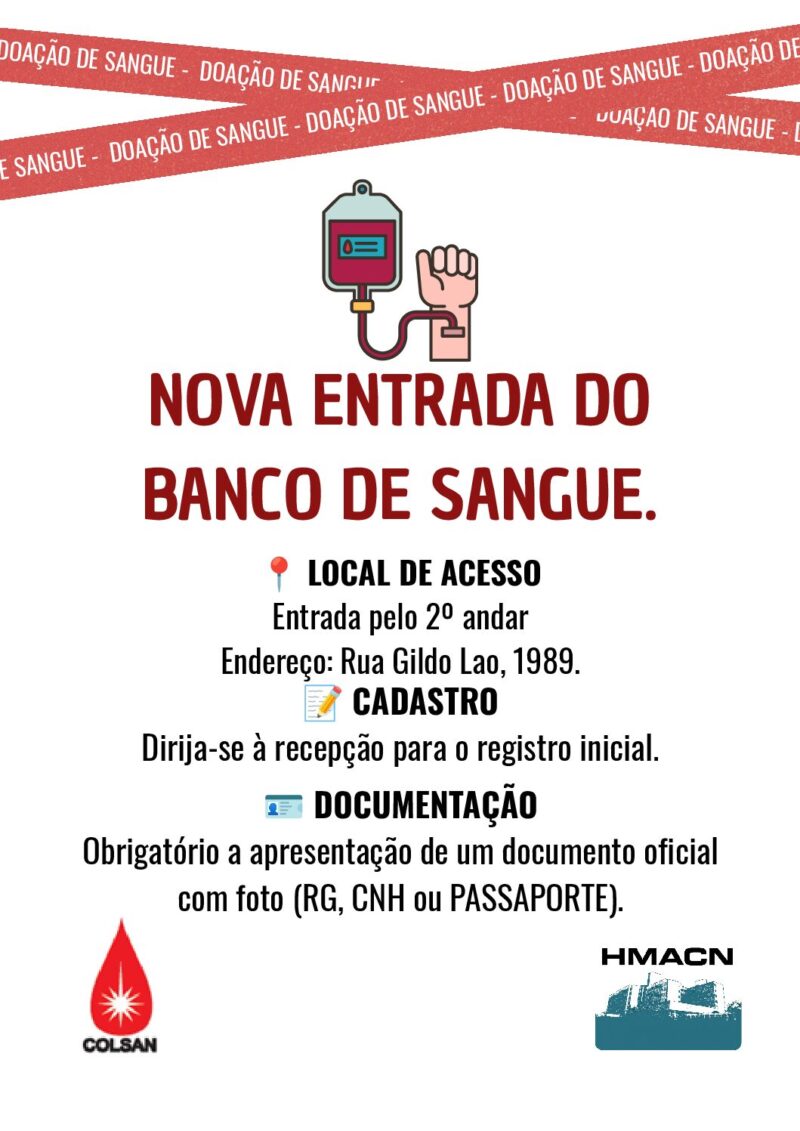 Nova entrada Posto de Coleta Ermelino